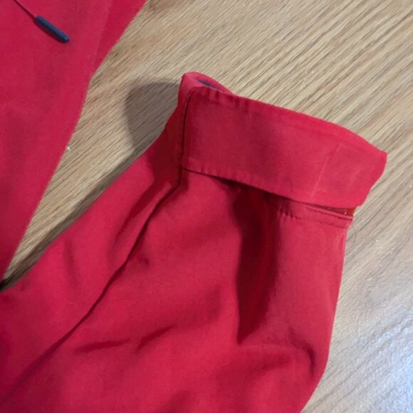 Chick-fil-A Oobe Jacket Red Full Zip  Employee Jacket Size L - Picture 7 of 8